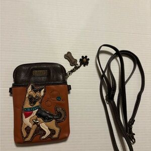 Chala German Shepherd Dog Crossbody Bag